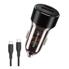 Chargeur Voiture Mini Rapide USB / Type-C - 3 | Smarty Paris
